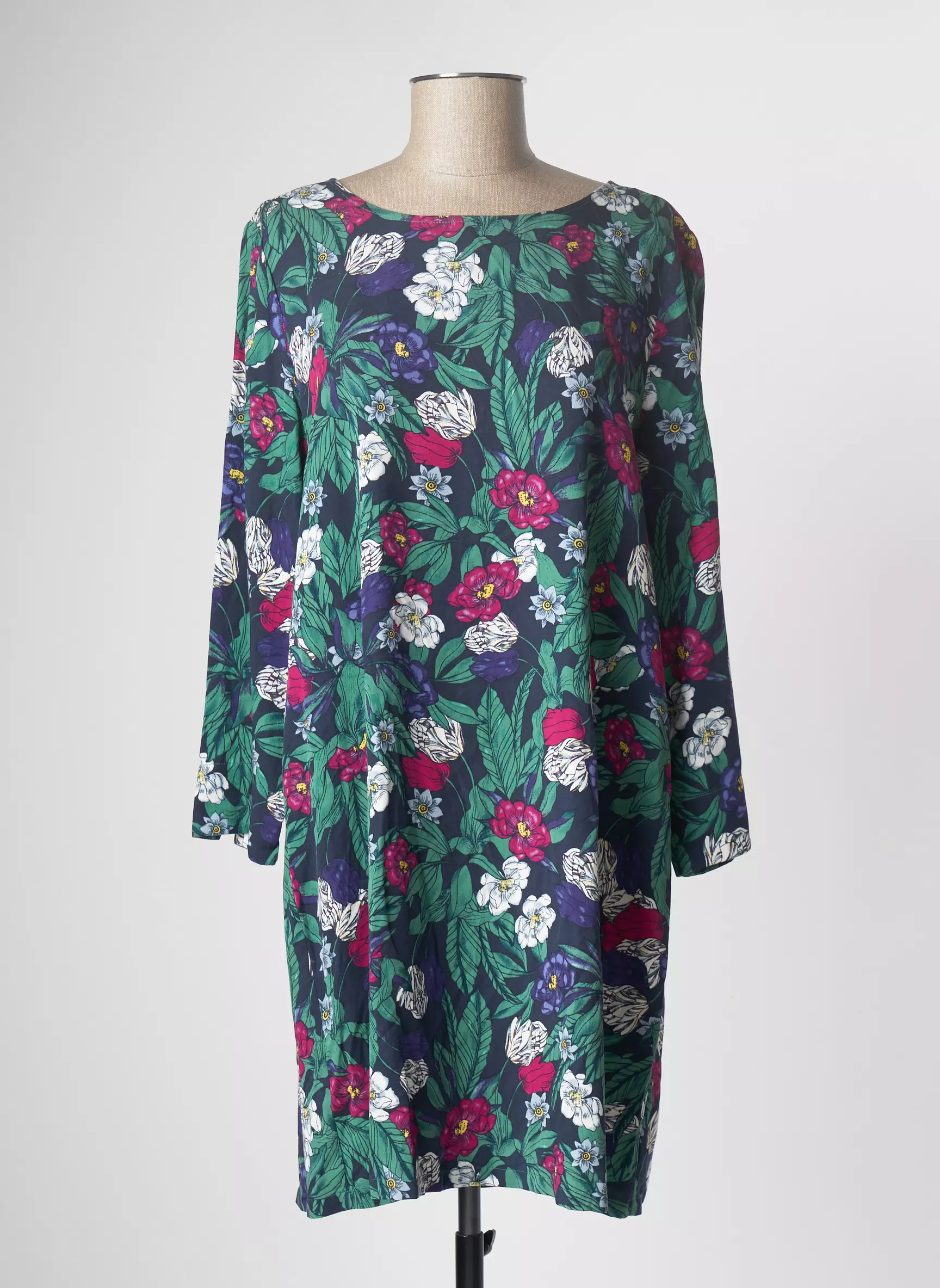 Only Robes Mi Longues Femme couleur vert