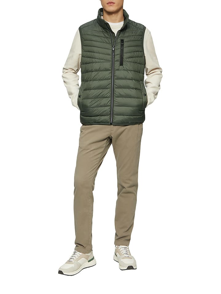 s.Oliver Steppweste in Khaki günstig kaufen