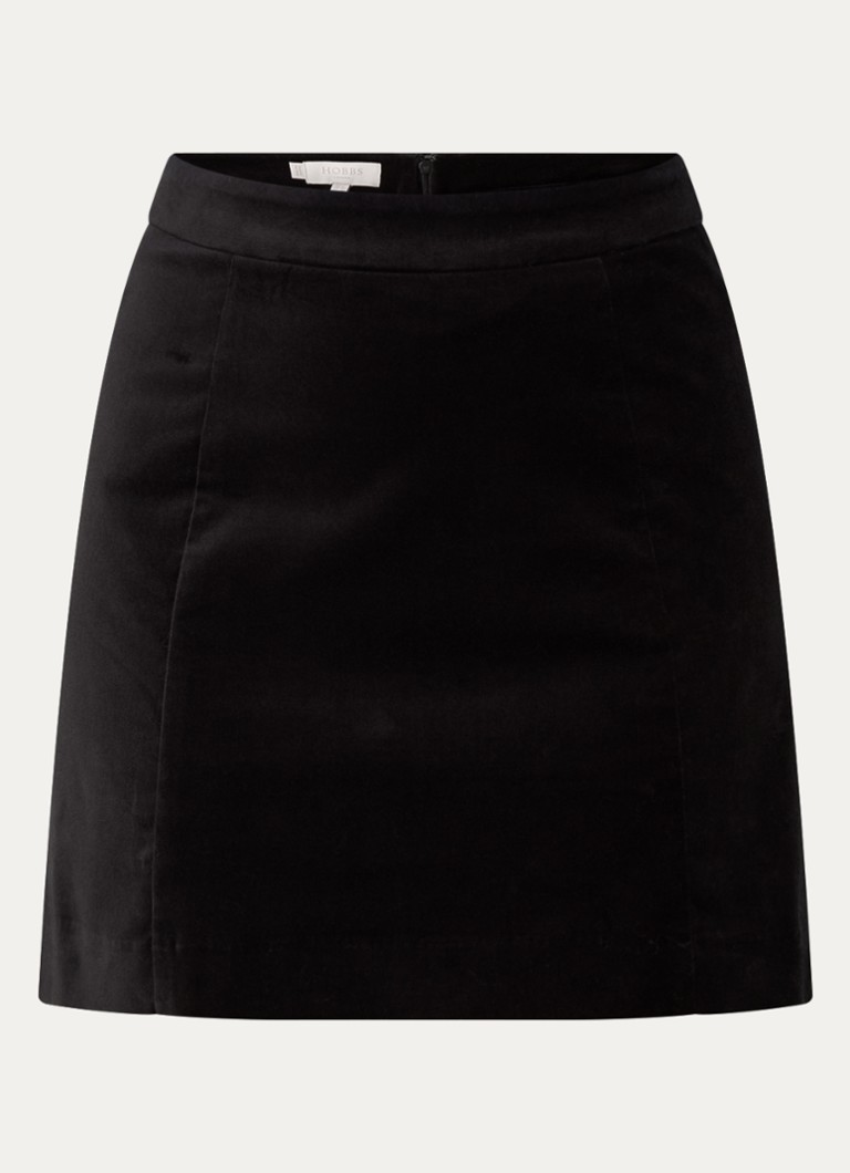 Jupe courte en velours Hobbs Izzy