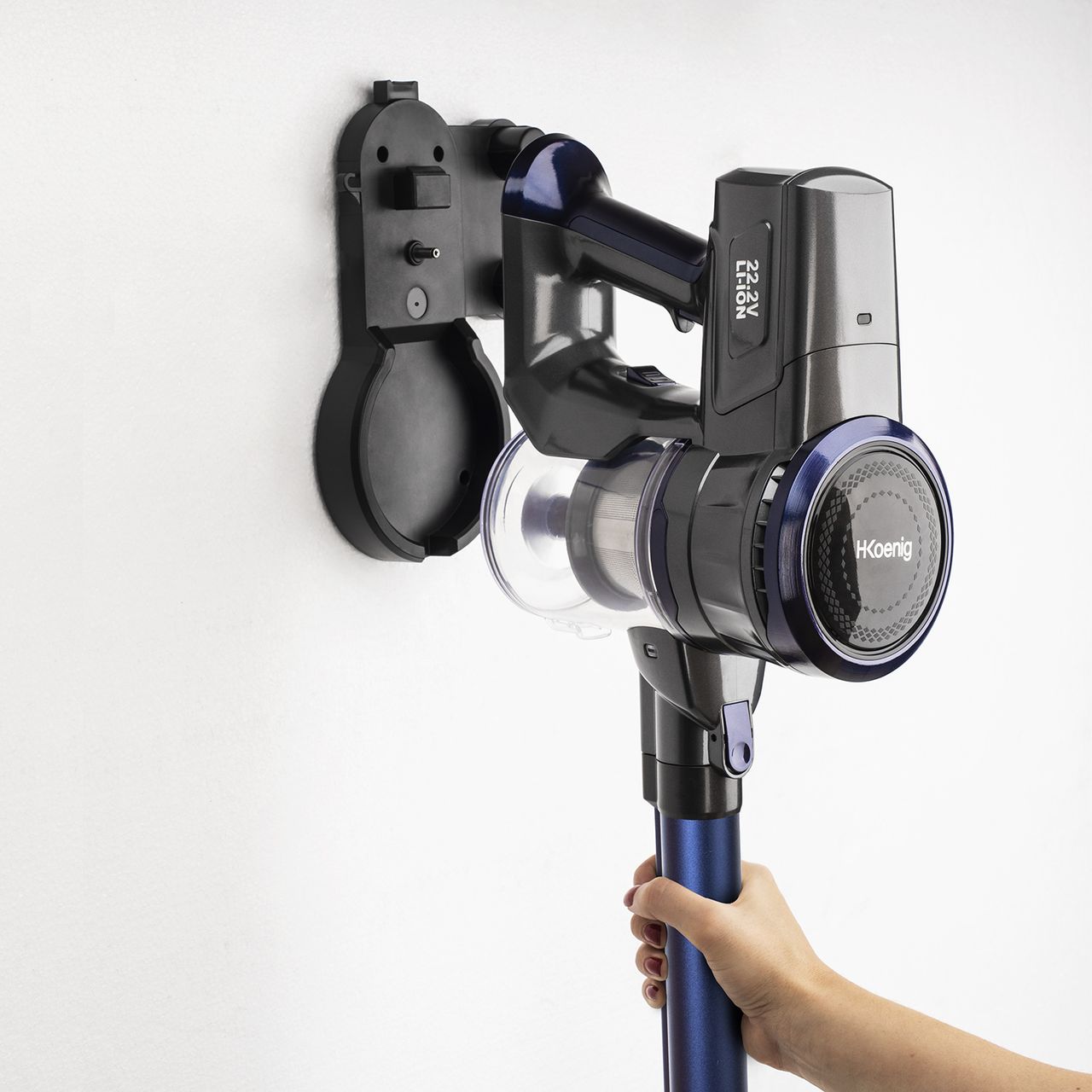 H.Koenig kabelloser Handstaubsauger UP700 bis zu 35 min Autonomie, 120 Watt