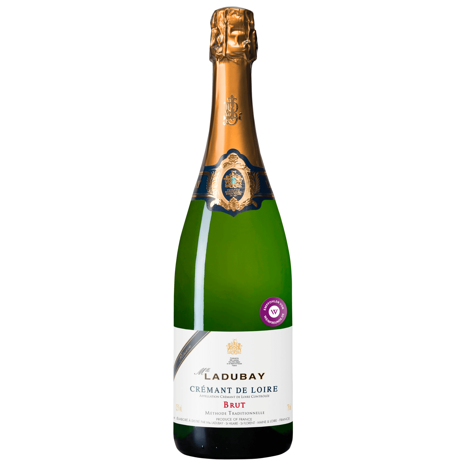 Mlle Ladubay Cremant de loire Réserve 0,75l