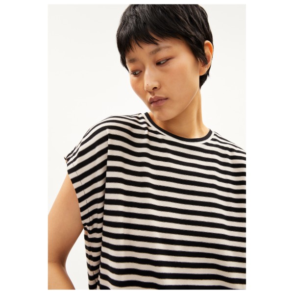 ARMEDANGELS - Women's Jaanisa Knitted Stripe - T-Shirt