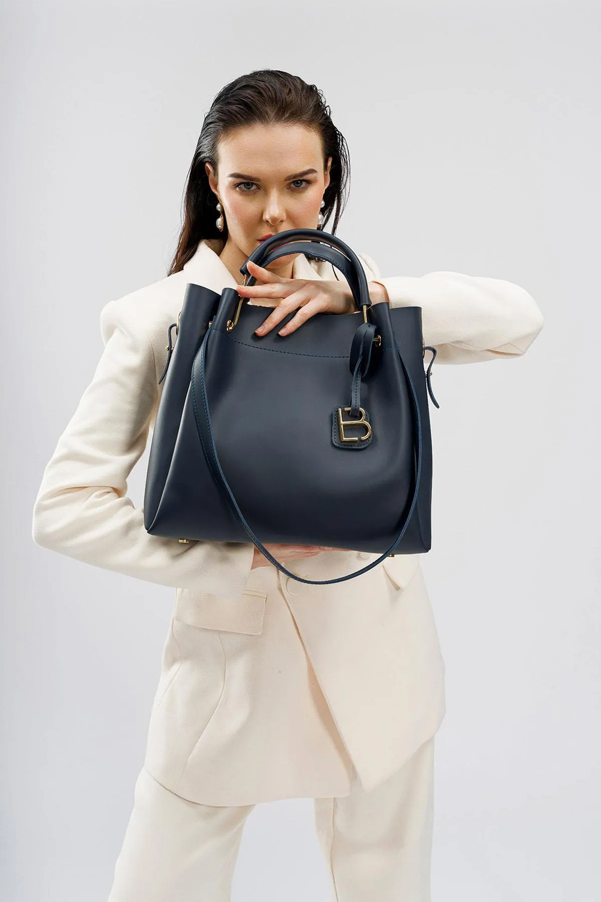 Lucky Bees  Damen Hand- und Schultertasche mit Innengeldbörse