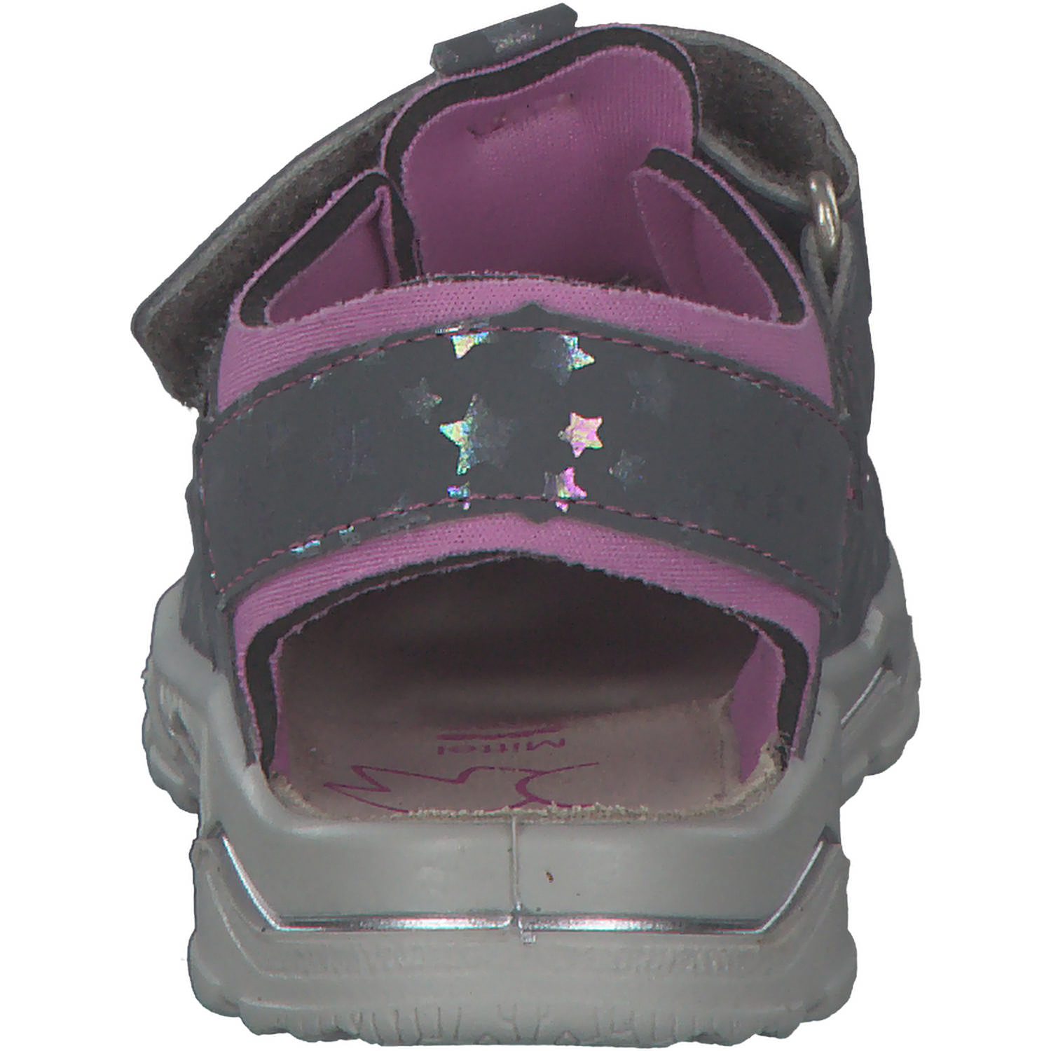 Ricosta Gery 2900302 W, Sandalen (Kinder), Kinder, graphit/rosada