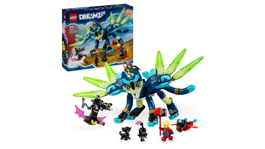 LEGO DREAMZzz 71476 Zoey und die Katzeneule Zian