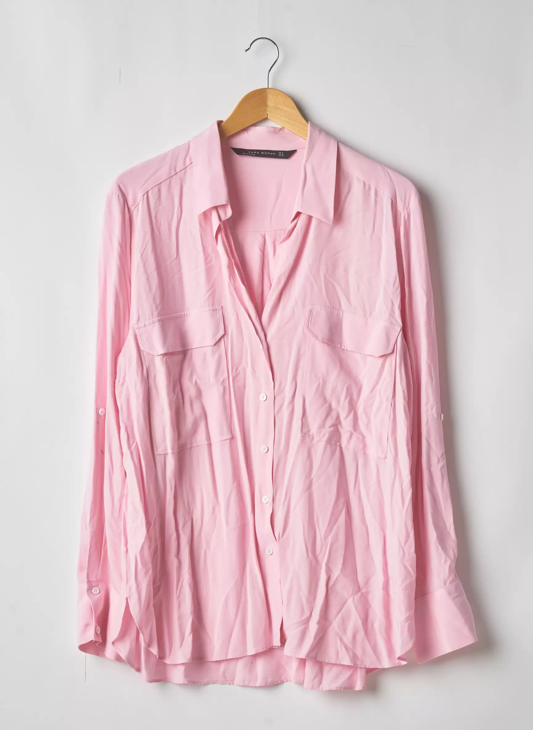 Zara Chemisiers Femme couleur rose