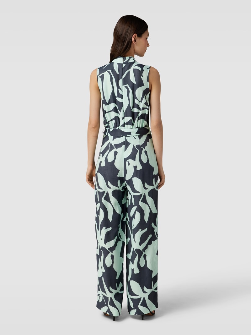 Jumpsuit mit Allover-Muster in graphit