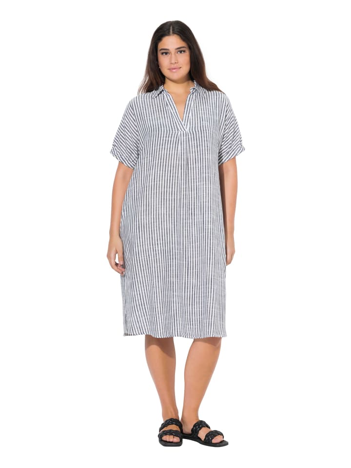 Ulla Popken Kleid in marine günstig kaufen 54-56