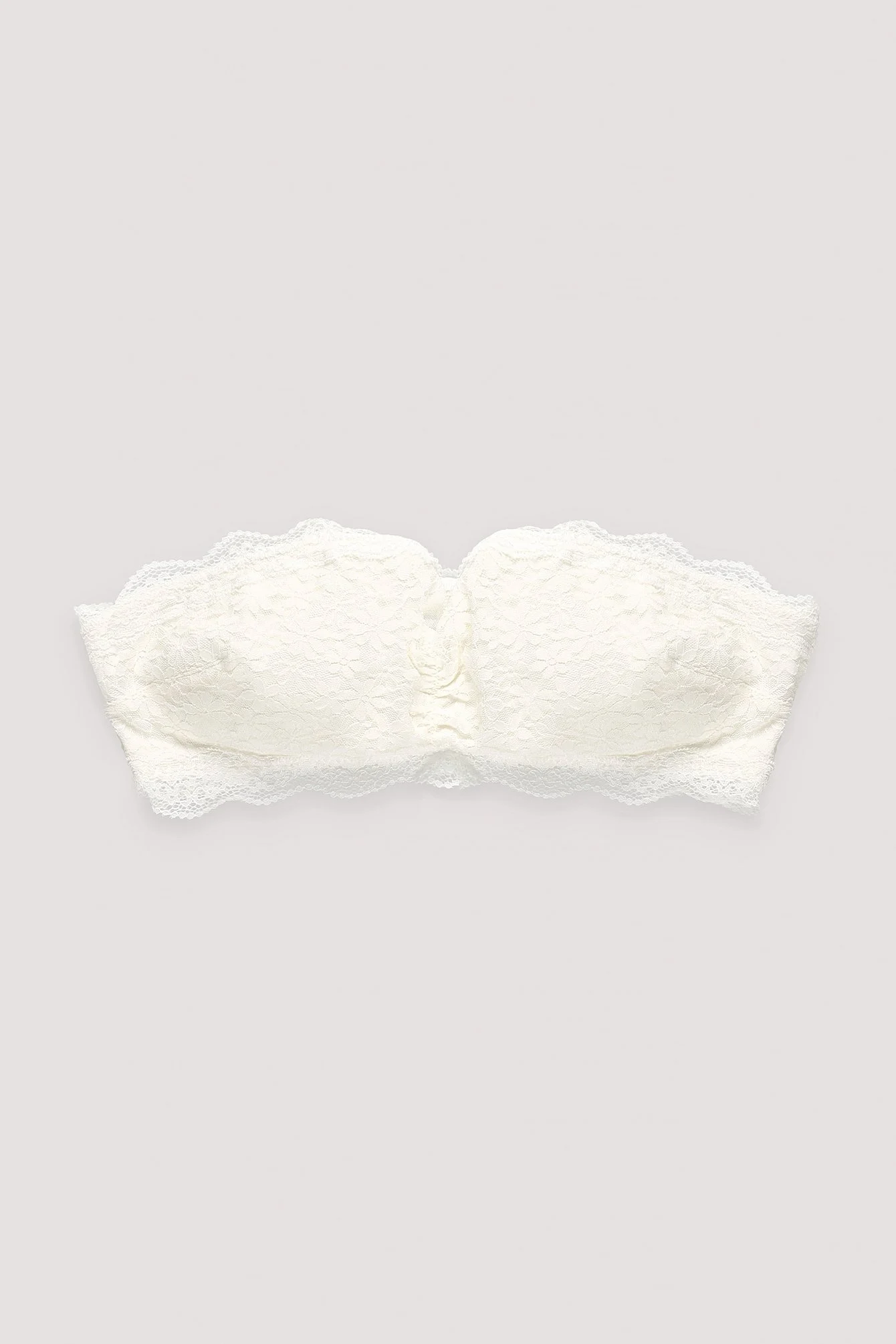 Bandeau-Top aus Spitze