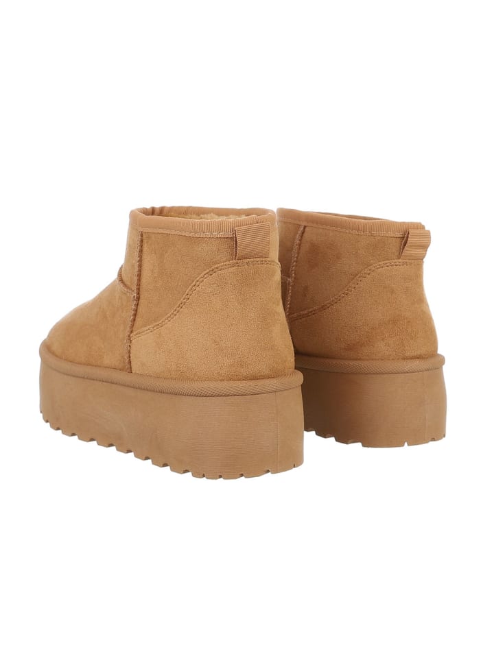 Ital-Design Stiefelette in Camel günstig kaufen