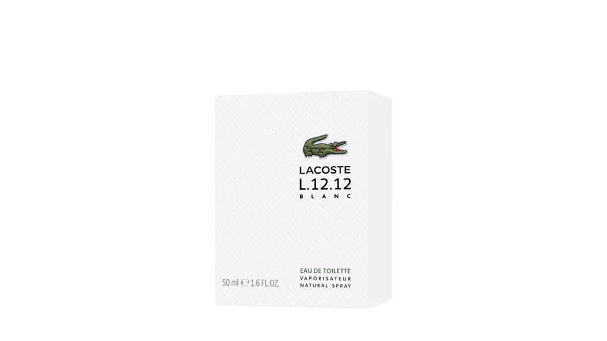 Eau de LACOSTE L.12.12 Blanc Eau de Toilette Natural Spray