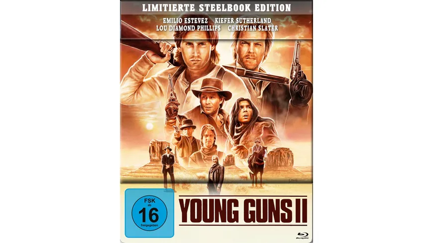 Young Guns 2 - Blaze of Glory - Steelbook - Limitierte Edition