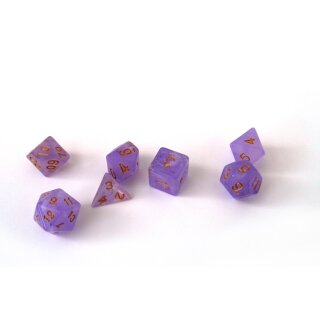 Würfelset Frost: Purple Rain (7)