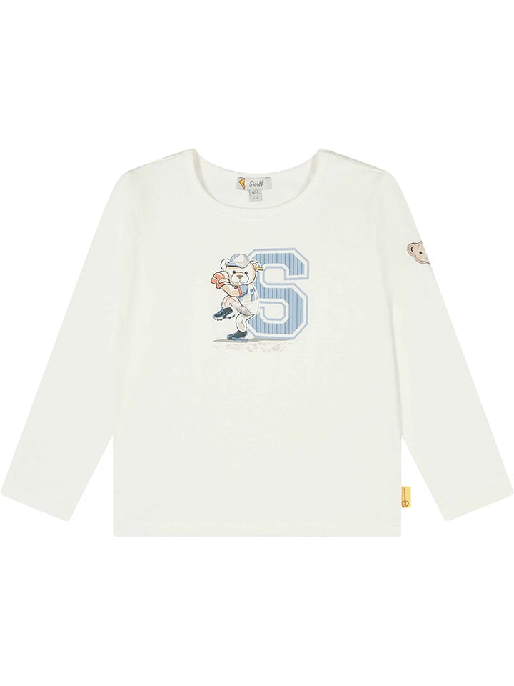Steiff Longsleeve in Weiß günstig kaufen