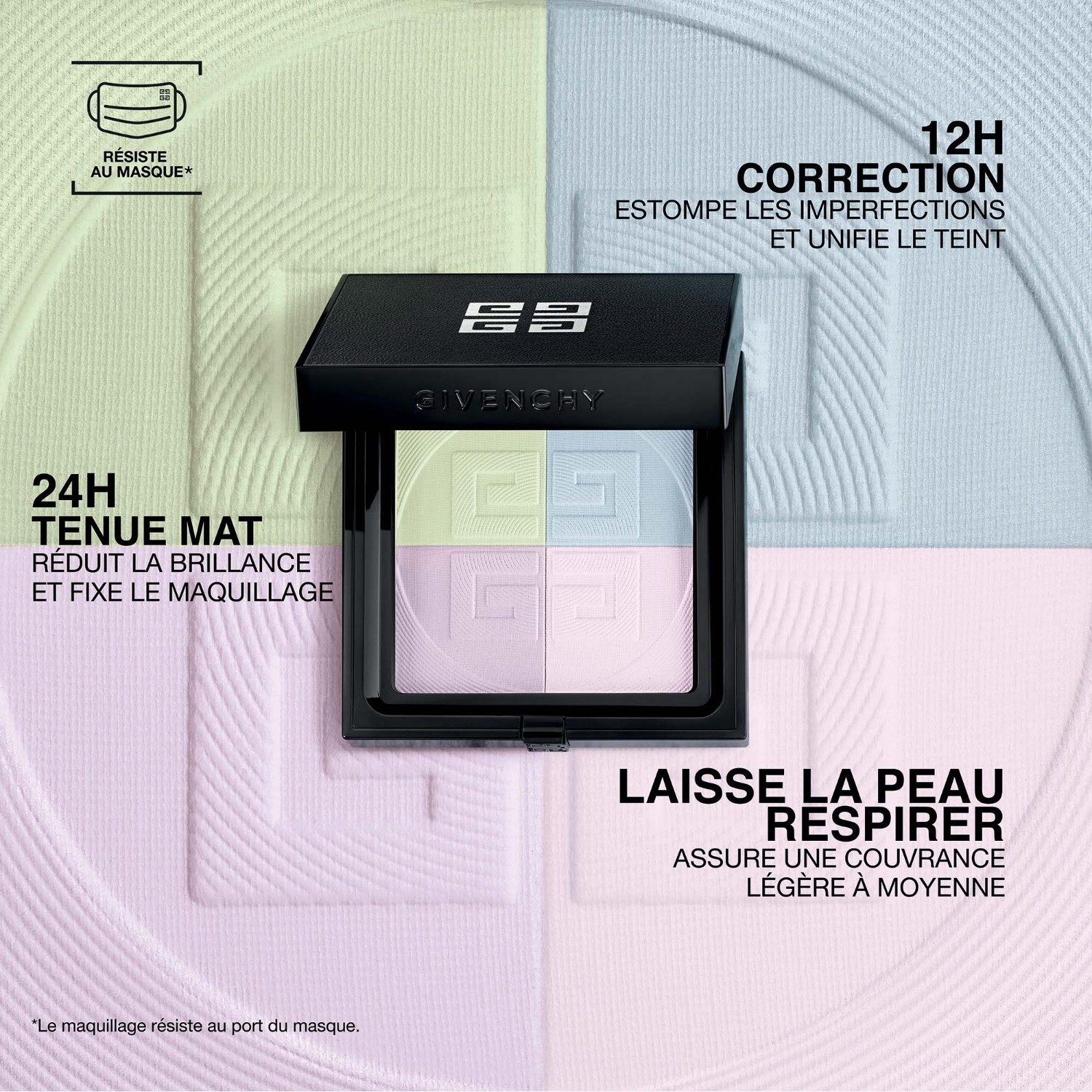 Givenchy Compact Setting Powder, Uskarp og Matterende