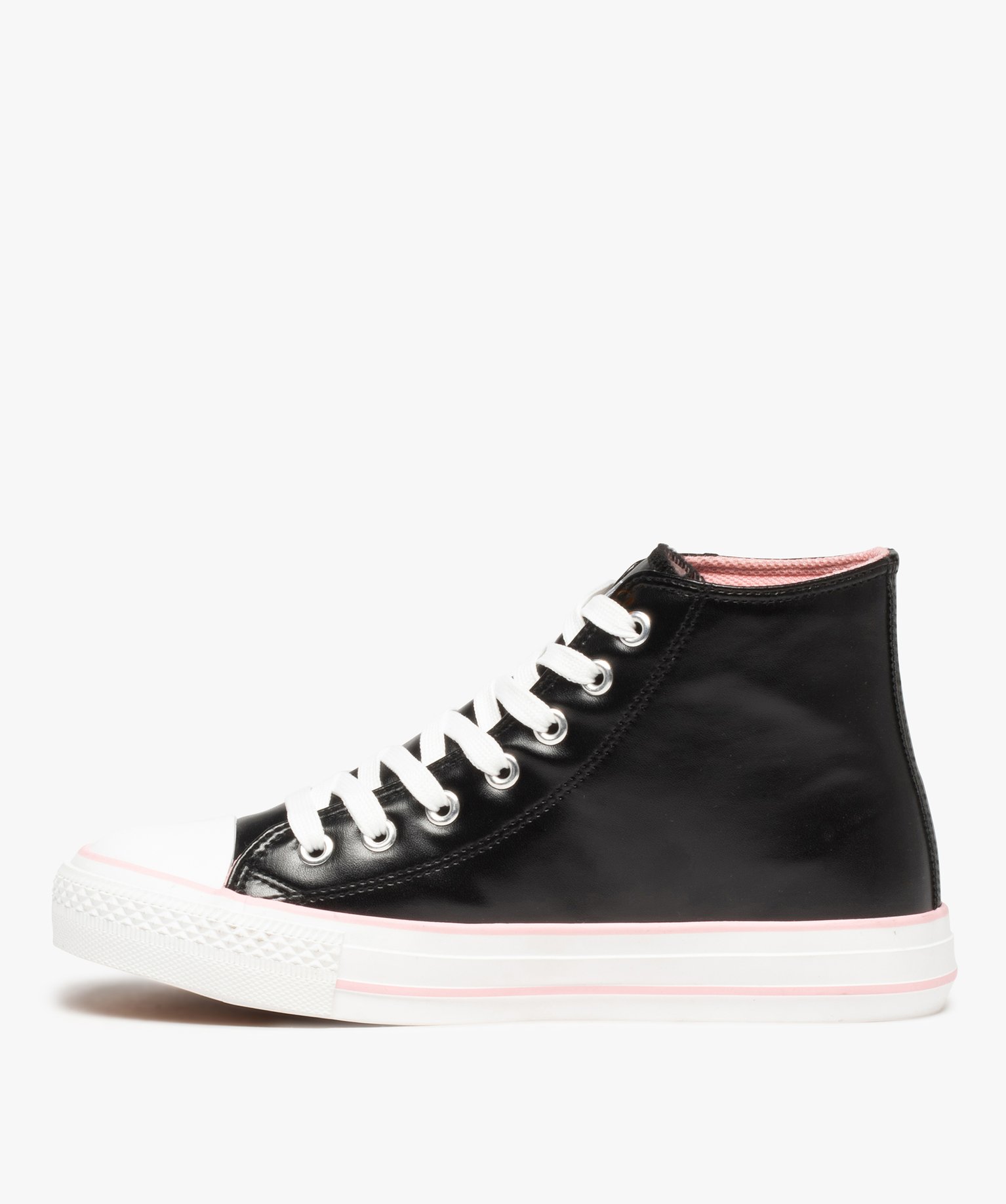 Baskets femme montantes - Naruto noir | GEMO