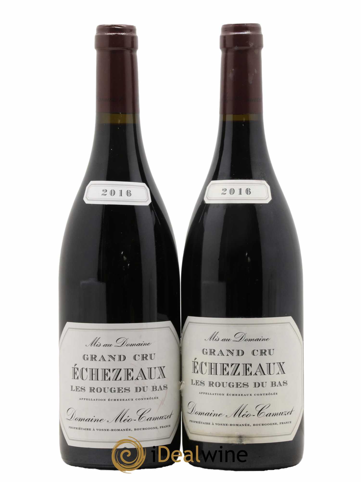 Echezeaux Grand Cru Les Rouges du Bas Méo-Camuzet (Domaine)  2016 - Lot de 2 Bouteilles