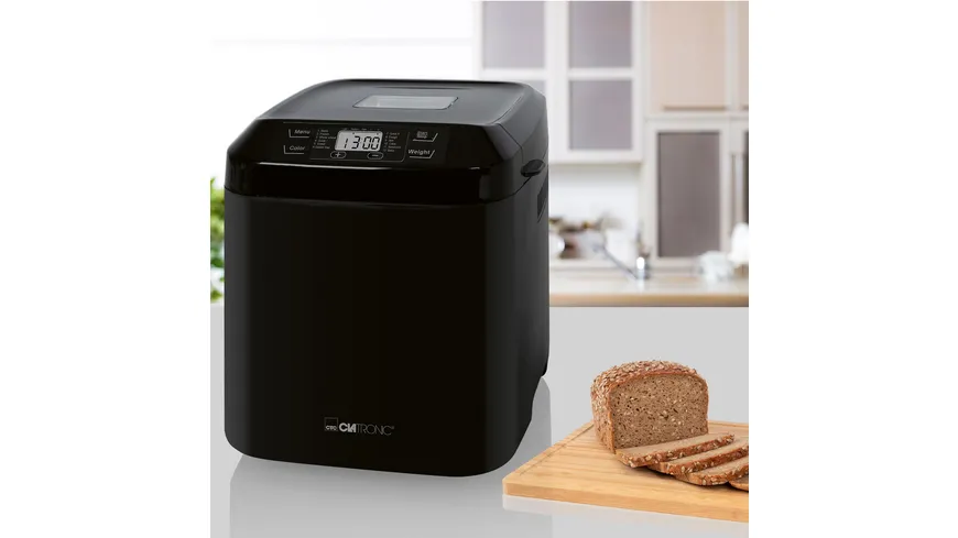 CLATRONIC Brotbackautomat BBA 3774 Schwarz