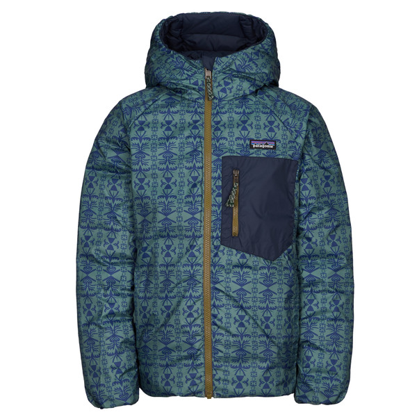 REVERSIBLE DOWN SWEATER HOODY Kinder - Daunenjacke