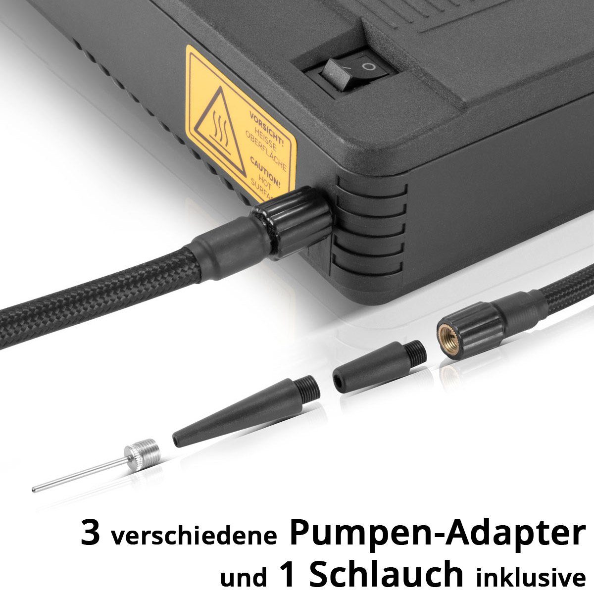 STAHLWERK Multifunktions Powerbank Autostarthilfe PS-1400 ST Autobatterie-Ladegerät (400 mA, Packung, 8-tlg)