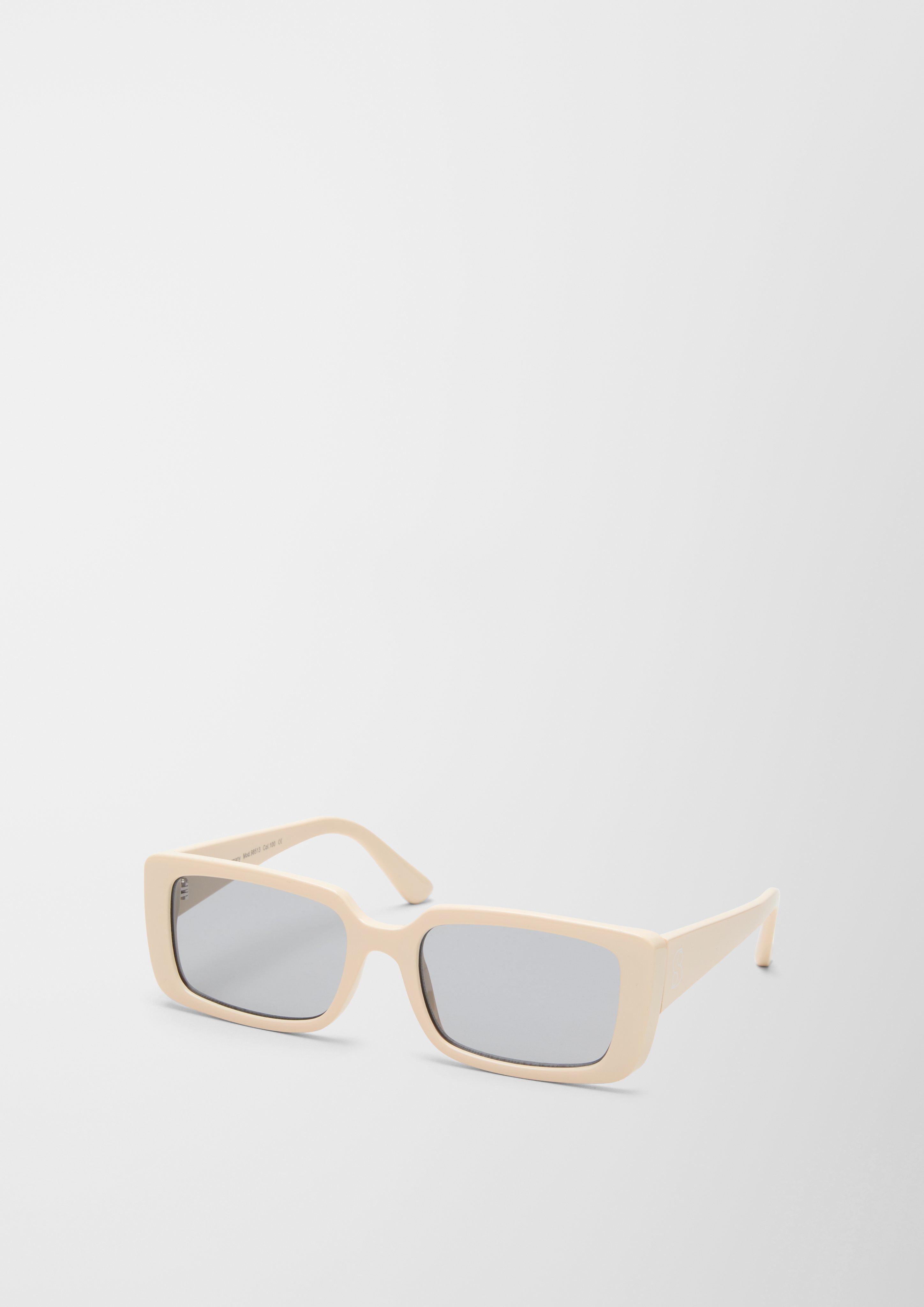 Kantige Sonnenbrille mit breiter Fassung  6008491-100