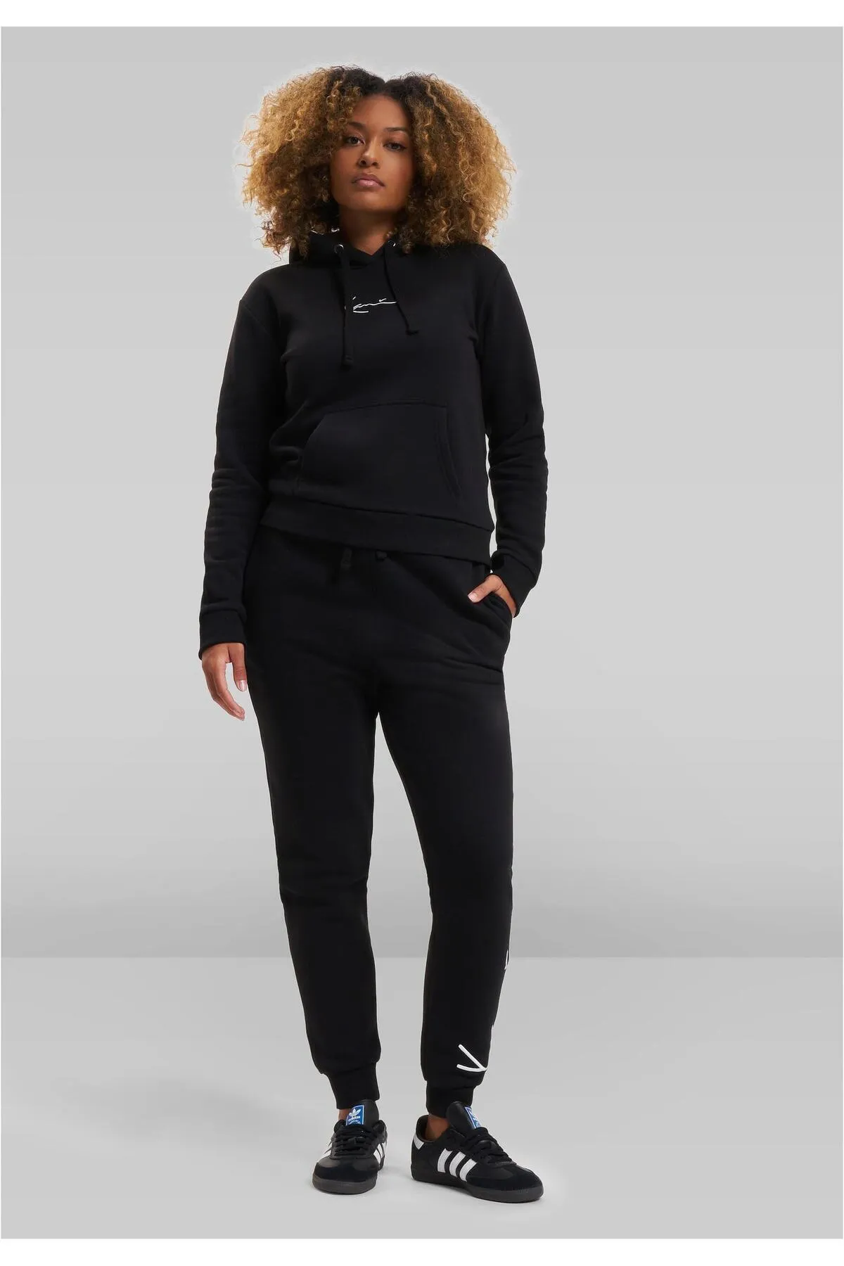 KARL KANI  Sweatshirt - Schwarz - Regular Fit