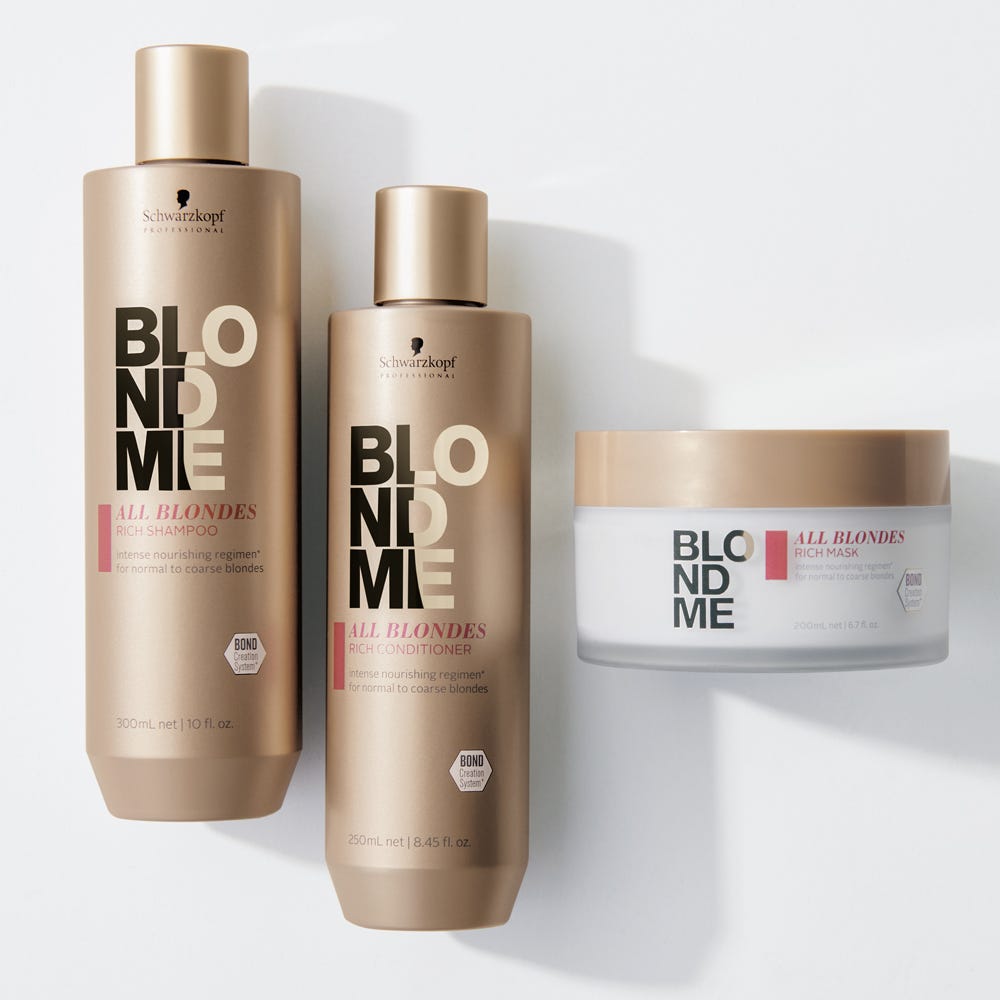 Schwarzkopf Blondme All Blondes Rich Conditioner 1000 ml