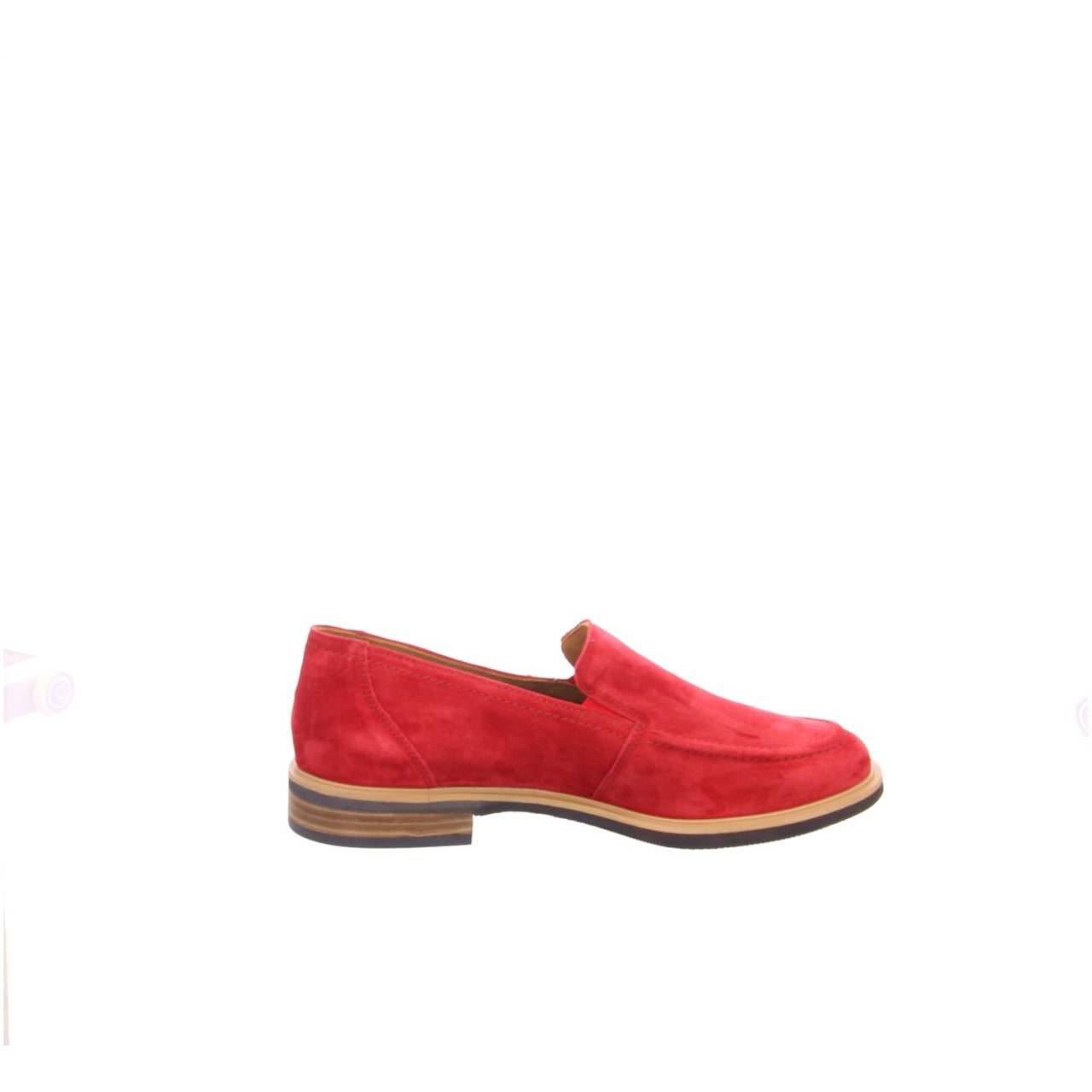 PAUL GREEN Klassische Slipper rot