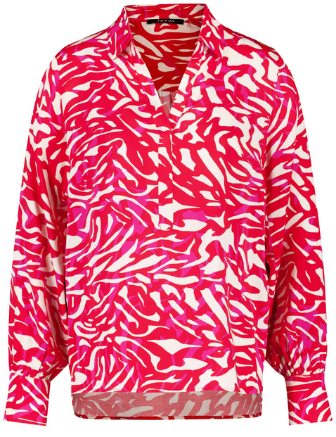 Bluse mit Allover-Print