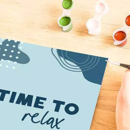 CreArt Time to relax - Malen nach Zahlen für Erwachsene