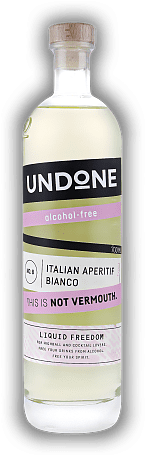Undone No. 8 Italian Aperitif Type - Not Vermouth Undone No. 8 Italian Aperitif Type - Not Vermouth Alkoholfreie Alternative zu Spirituosen. 0,7	 Liter