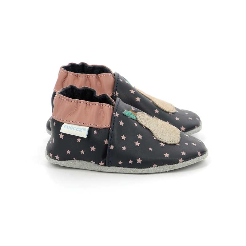 Chaussons cuir Goldpear