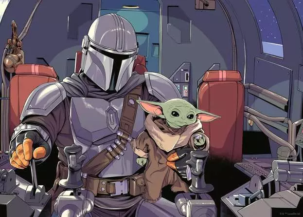 Puzzle 1000 Teile - The Mandalorian
