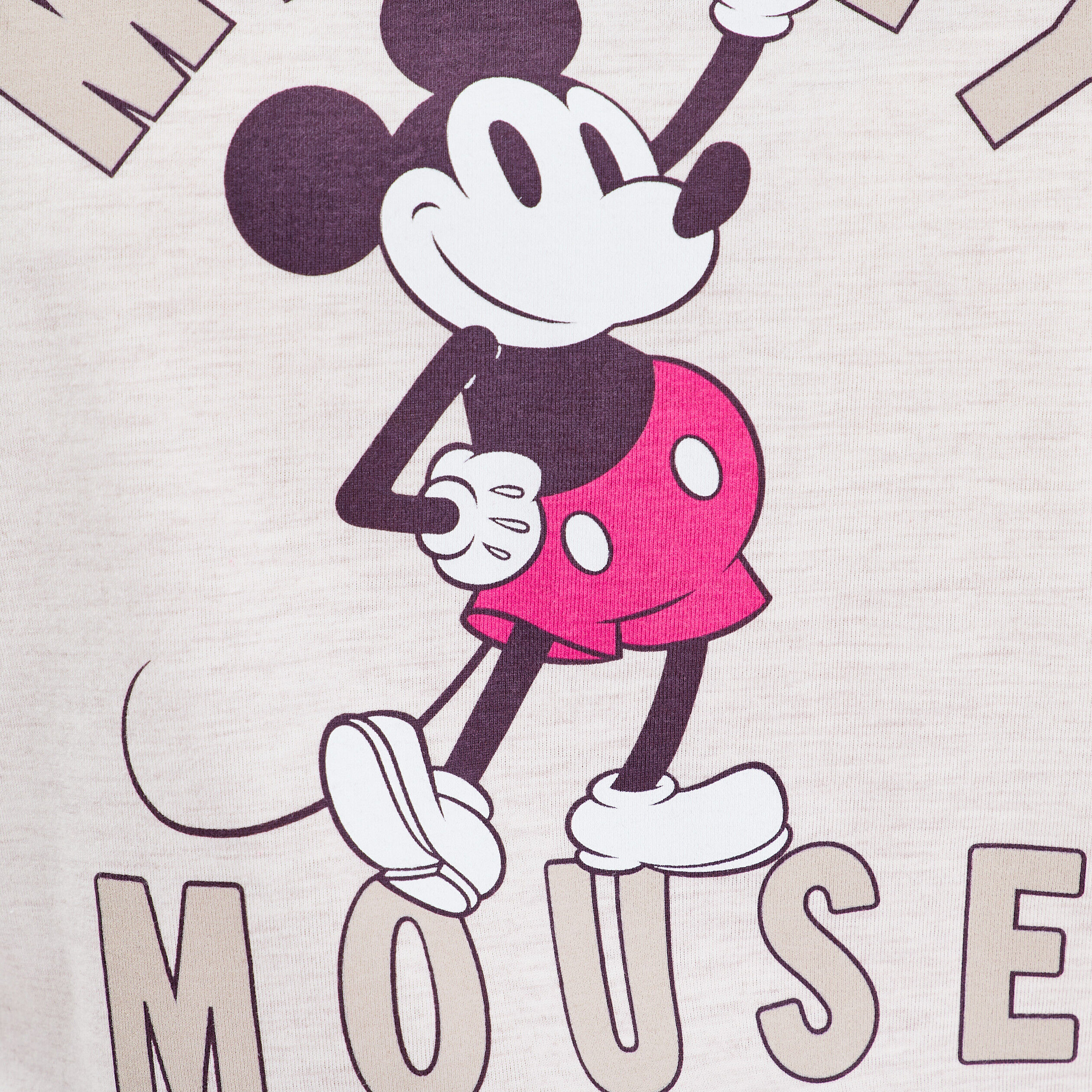 T-shirt manches courtes Mickey sable femme | Cache Cache