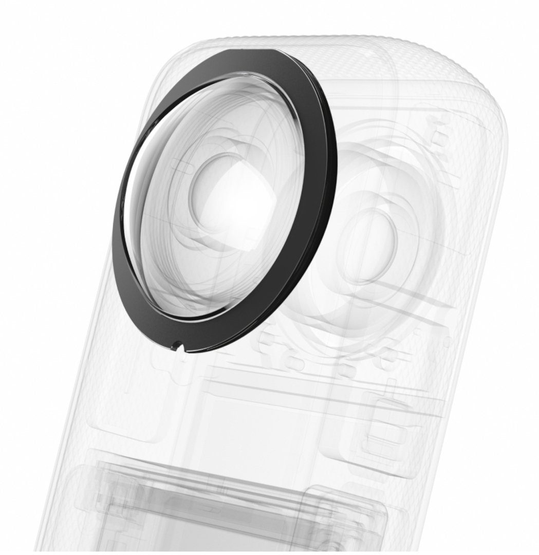 Insta360 Motorradhelm Insta360 X3 Klebbarer Linsenschutz