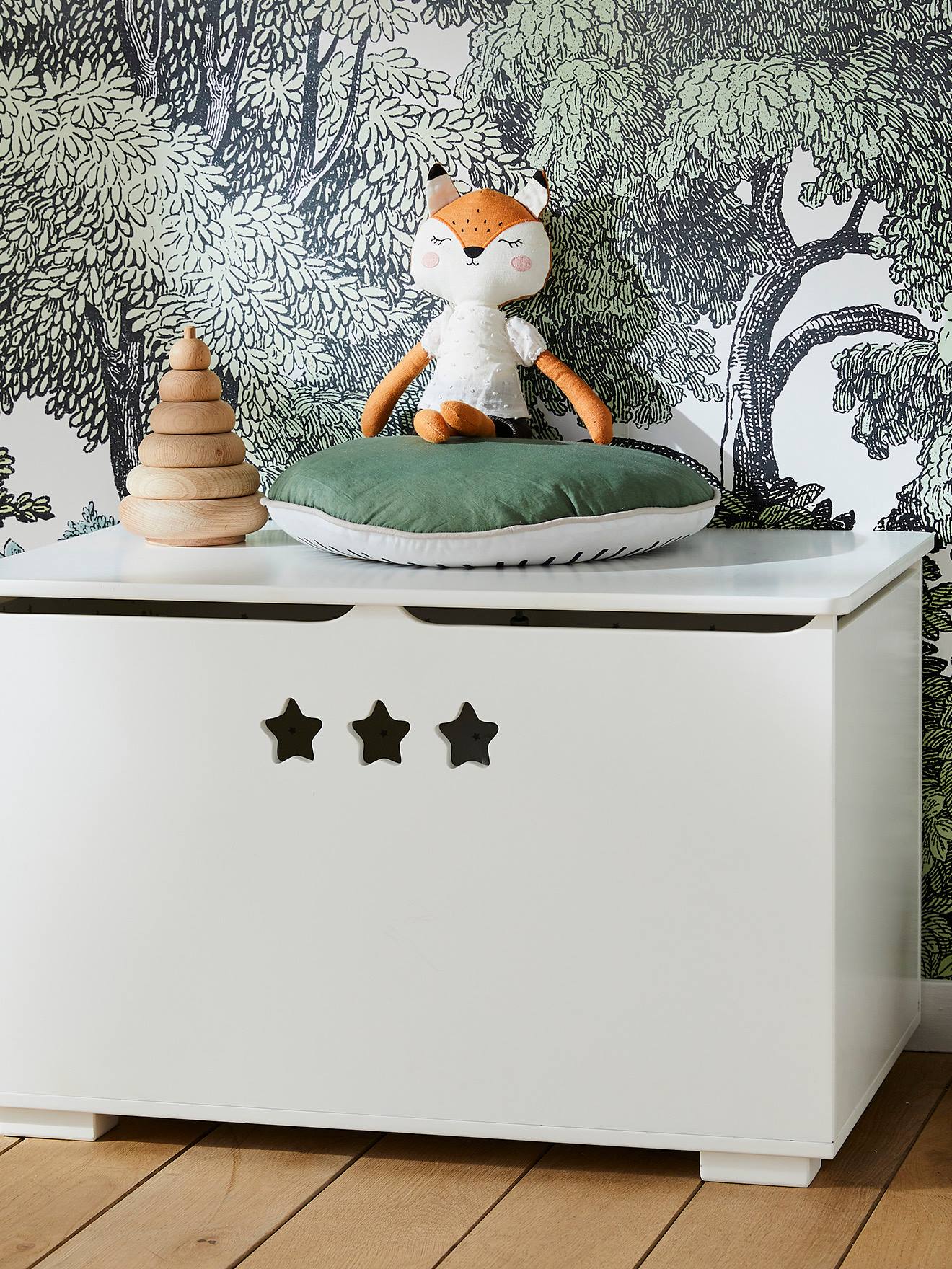 Vertbaudet Kinder Truhe SIRIUS - weiß