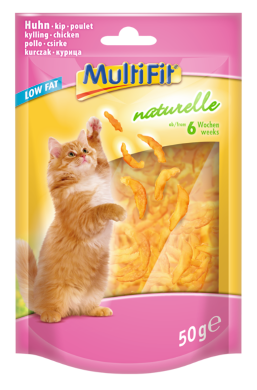 MultiFit Snacks MultiFit naturelle Hühnerbrust Junior 50 g