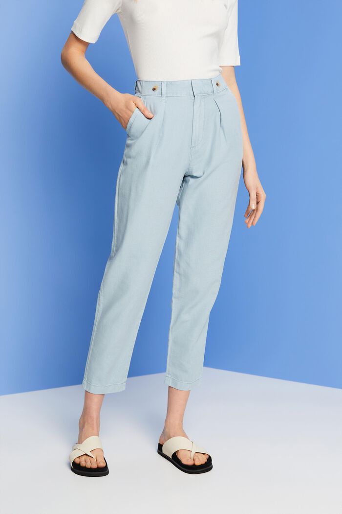 Chinohose, Leinen-Mix