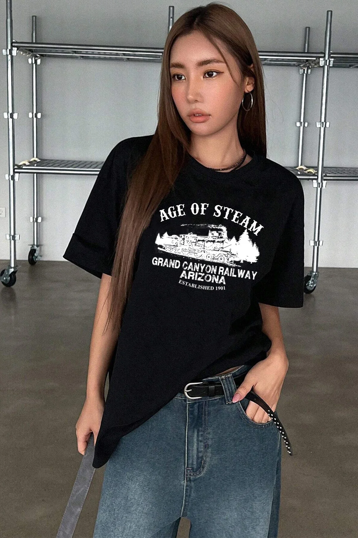 uyguntarz  T-Shirt - Schwarz - Regular Fit