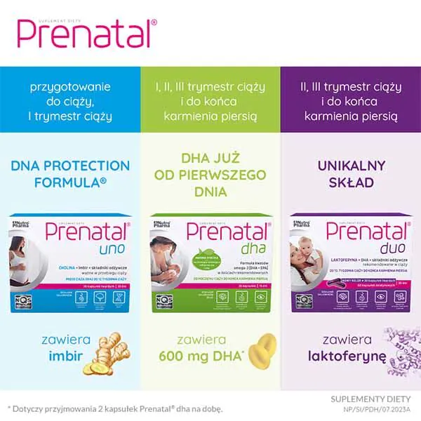 Prænatal DHA, Omega-3 Formel fra begyndelsen af graviditeten til slutningen af amningen, Kapsler