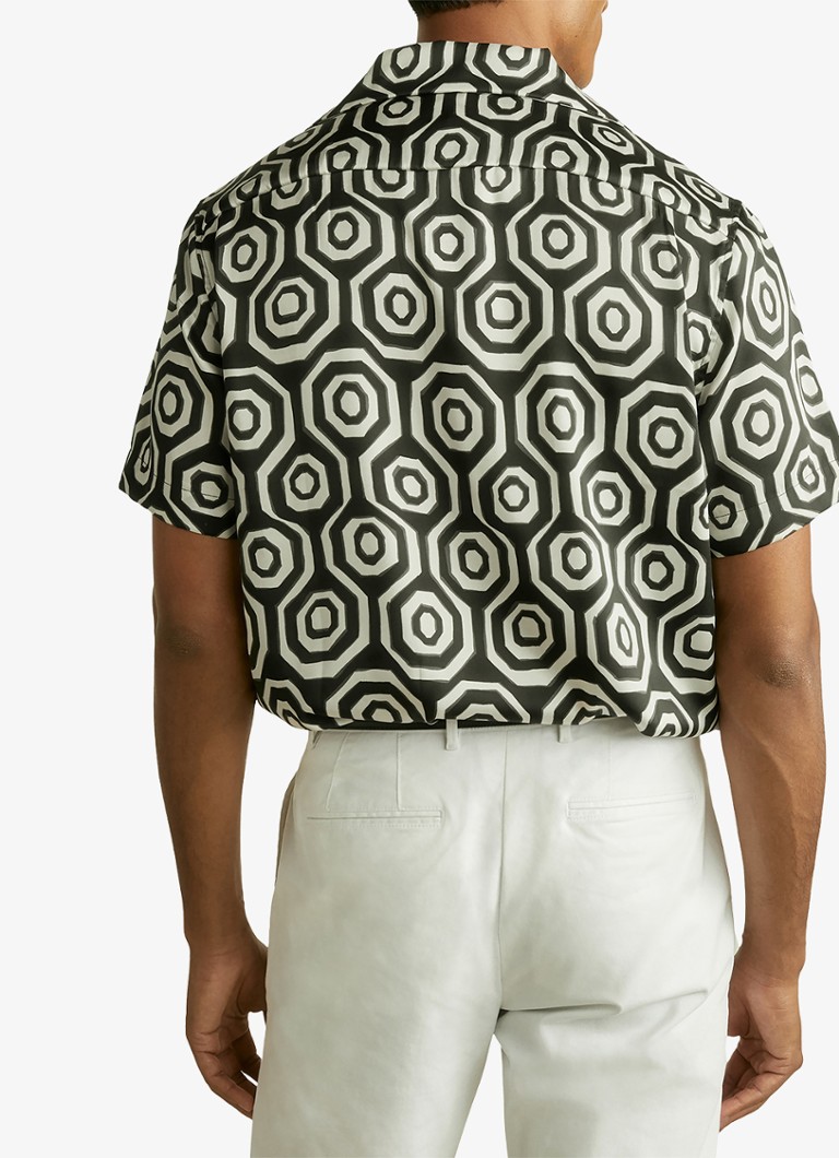 Reiss Canape regular fit shirt with graphic print