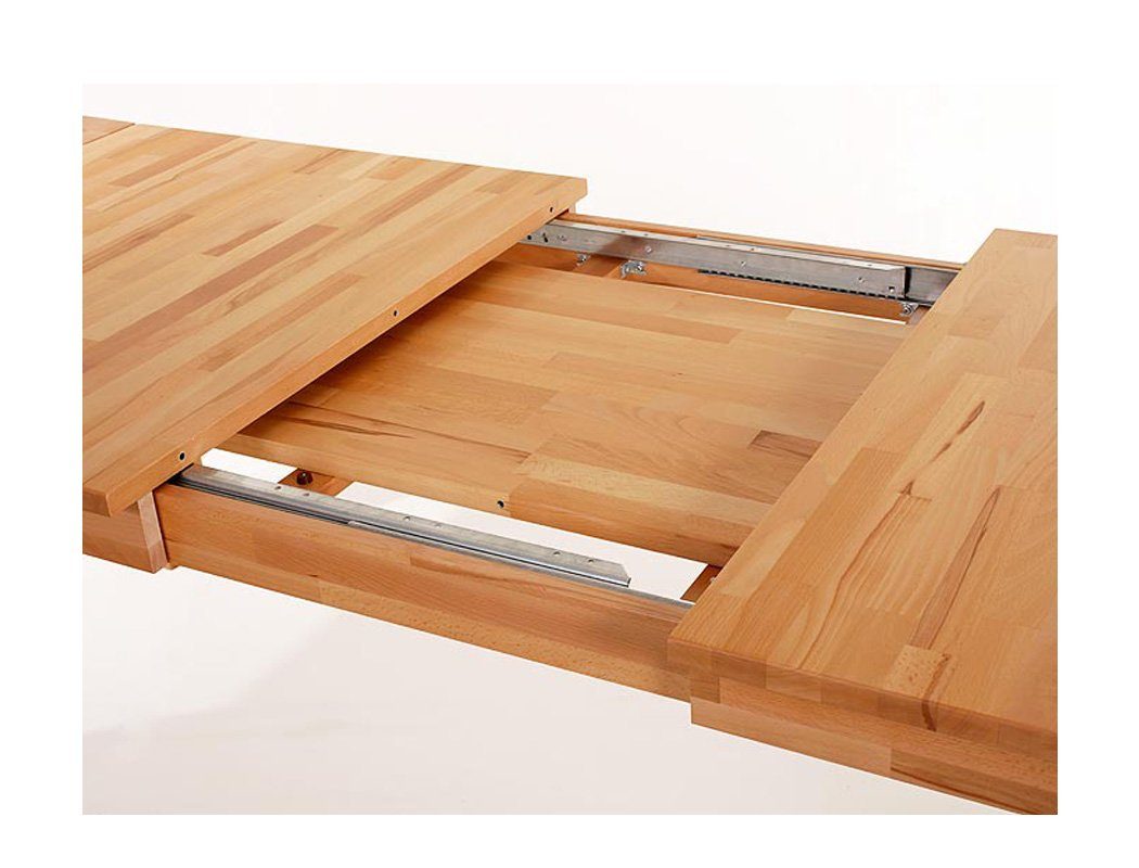 expendio Eckbankgruppe Grover XL, (komplette Tischgruppe, Spar-Set, 4-tlg), Tisch Eiche + Eckbank + Bank Calla + Stuhl Cordia Loco shark skim