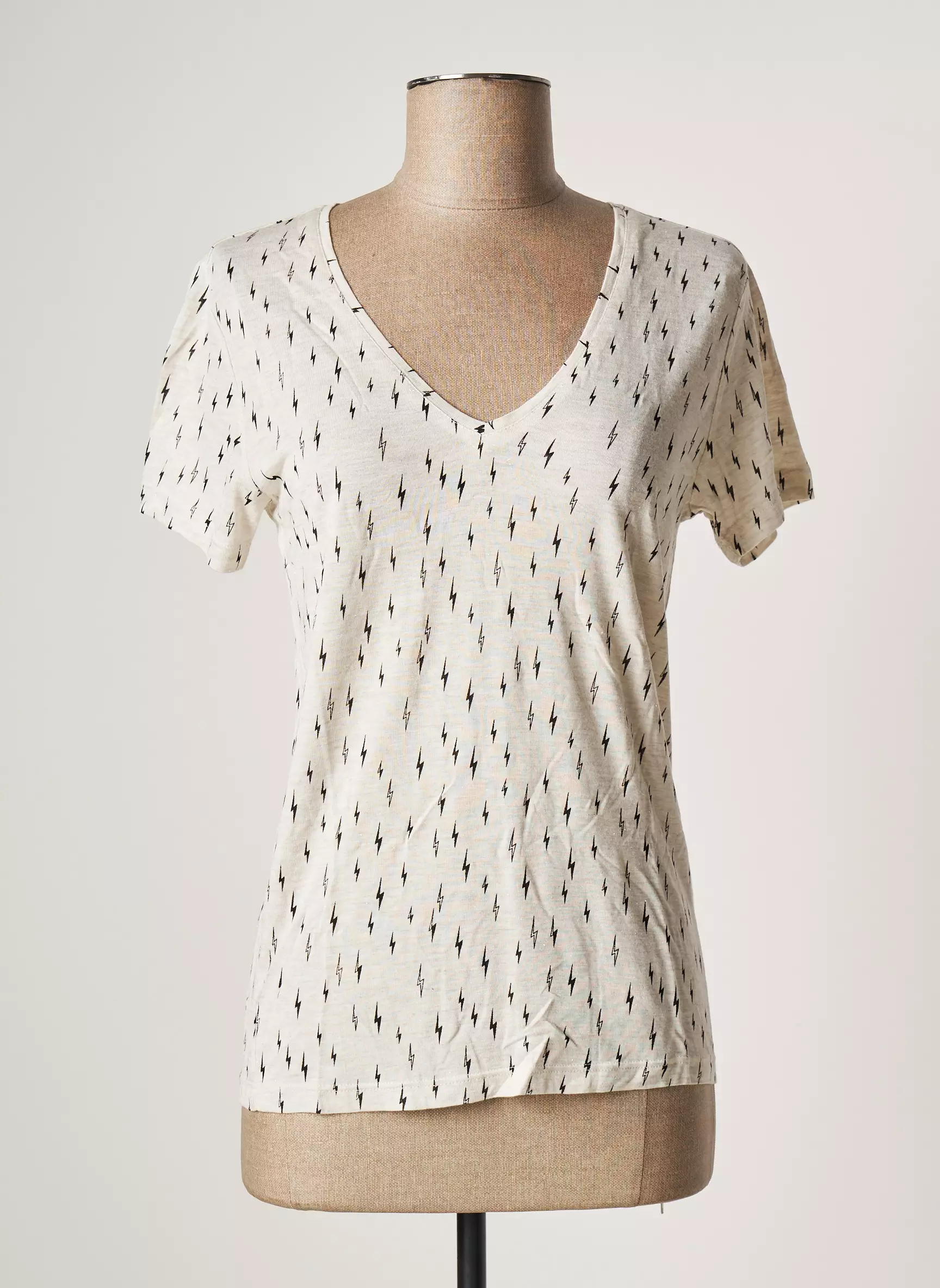 Ikks Tshirts Femme couleur blanc