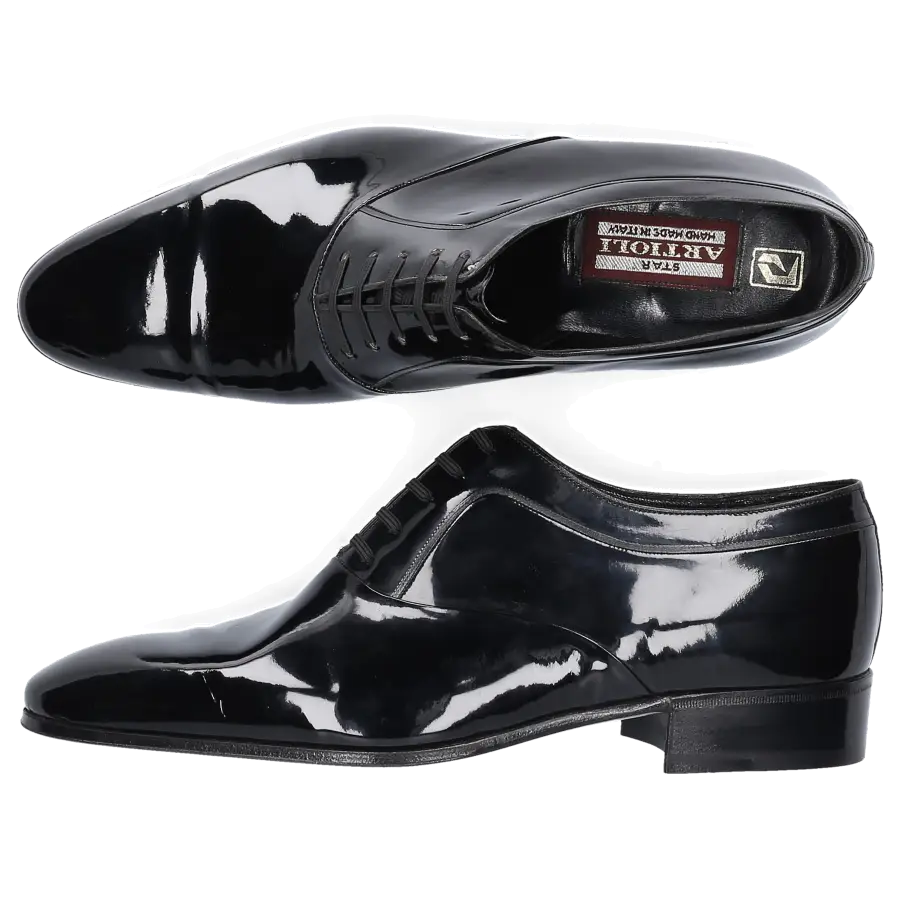 Artioli - Businessschuhe Oxford COLETTO Lackleder - schwarz