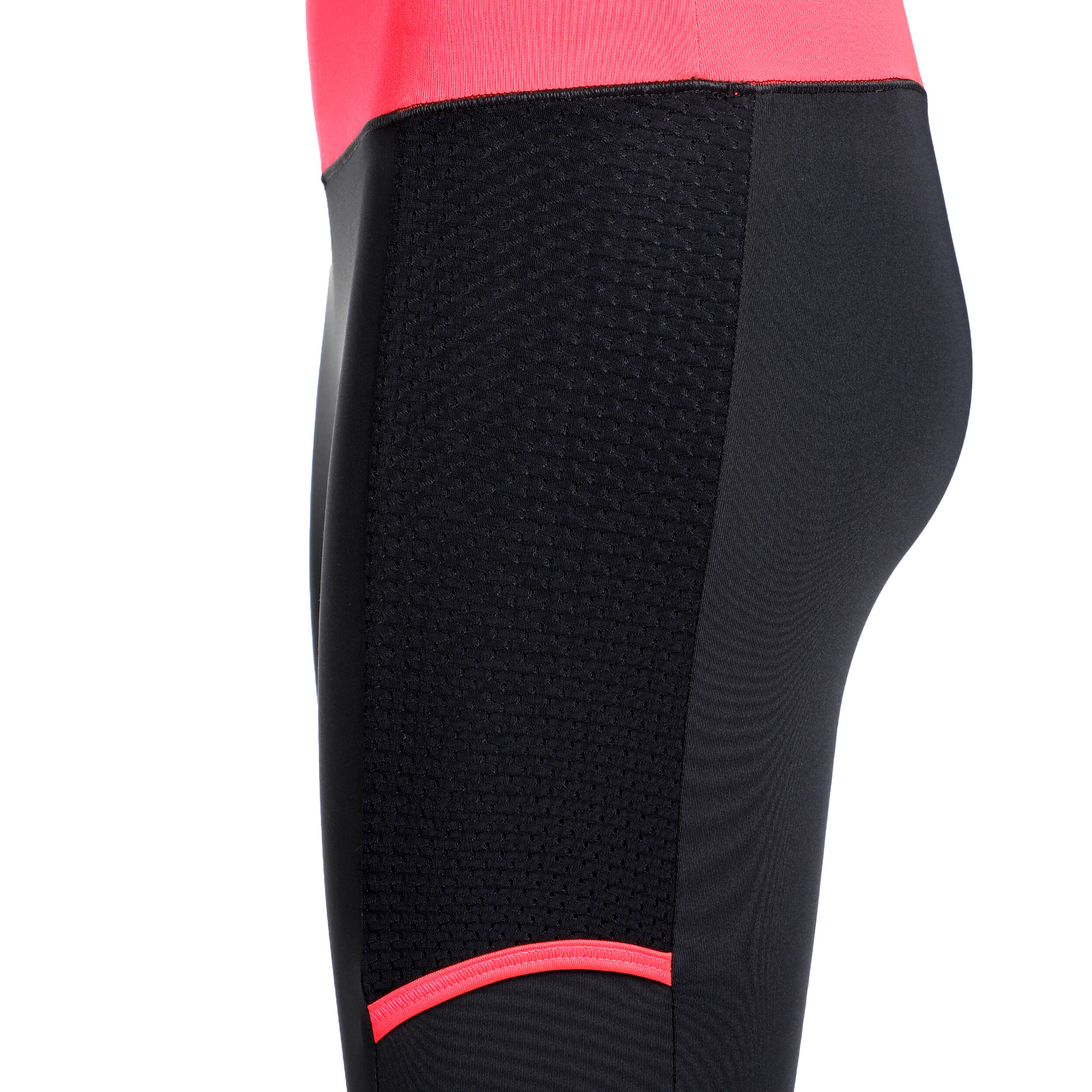 Fit Pocket Tight Damen - Schwarz, Koralle