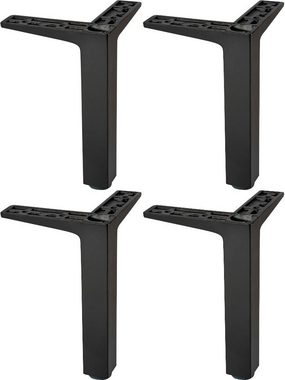Müller SMALL LIVING Möbelfuß VERTIKO PLY, (Set, 4), passend zu den Regalelementen VERTIKO PLY