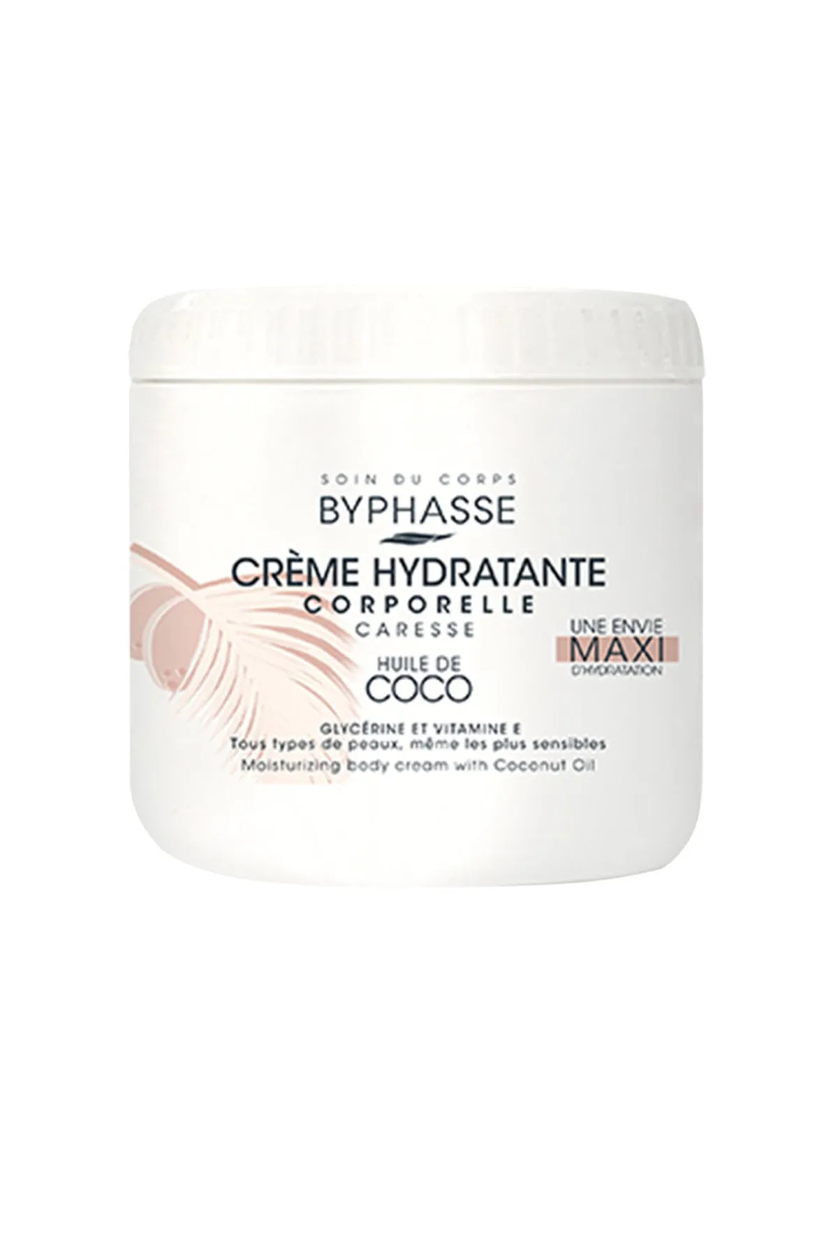 BYPHASSE  Crema Hidratante Corporal #aceite De Coco Byphasse 500 ml