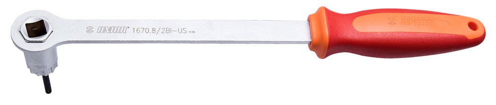 Unior Tools Zahnkranzschlüssel 1670.8/2BI-US mit Griff red kaufen | Bike-Discount