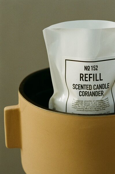 L:A Bruket No. 152 Refill Scented Candle Coriander Duftkerze