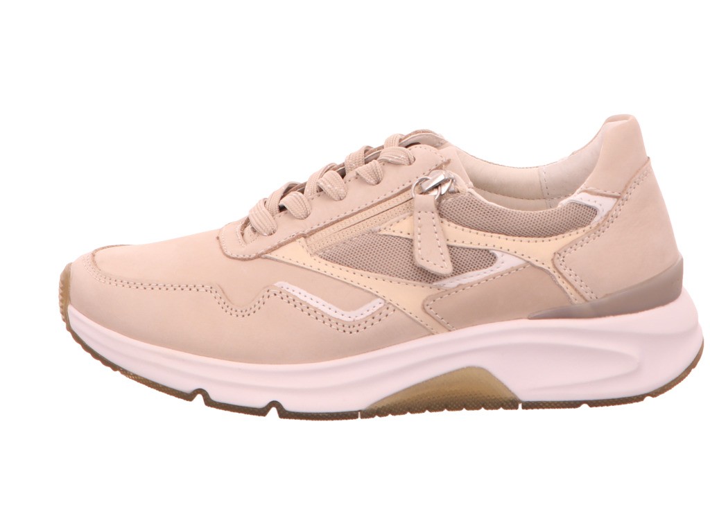 GABOR Freizeit Schnürer beige rollingsoft by Gabor Sneaker low 46.896.